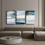 Wallity Conjunto de 3 Lienzos Decorativos Multicolor 45 x 70 cm